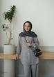 شومیز طوسی نسیم 