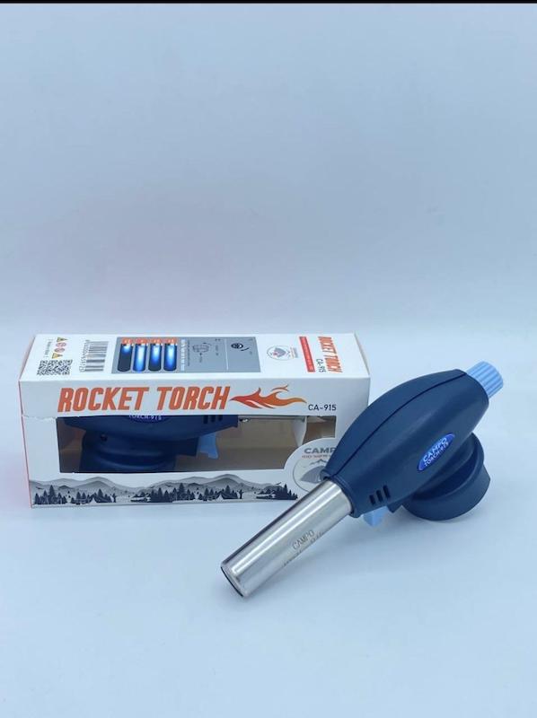 سرپیک گازی شعله افکن فندکی Rocket Torch CA-915 تورچ حرفه‌ای و کاربردی