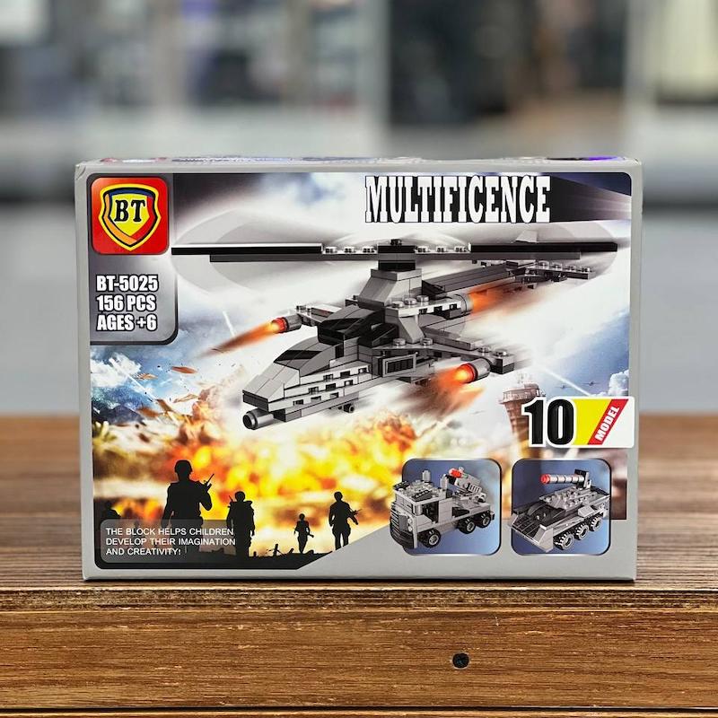لگو هلیکوپتر نظامی تبدیل‌شونده (MULTIFIGENCE) - مدل BT-5025
