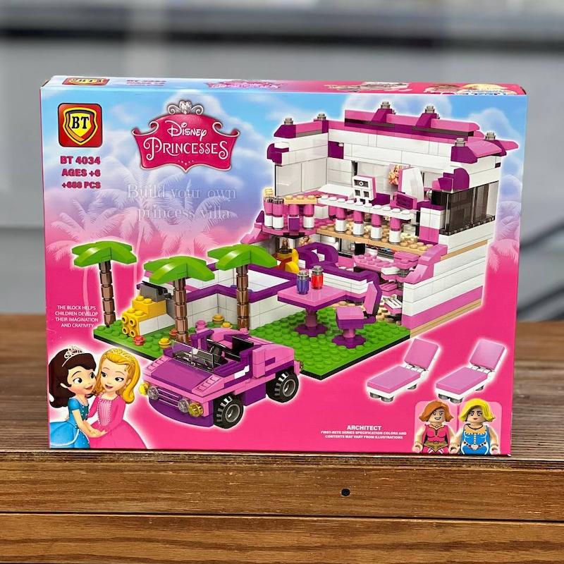 لگو ویلای پرنسس دیزنی (Princess Villa) - برند BT