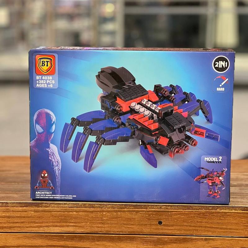 لگو ربات و عنکبوتی مرد عنکبوتی - مدل BT 4038