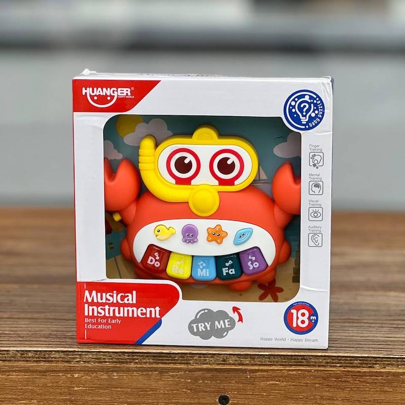 پیانوی موزیکال خرچنگ HUANGER
