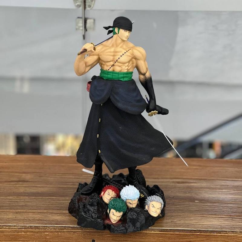 فیگور زورو وان پیس سایز بزرگ جعبه دار 5 سر