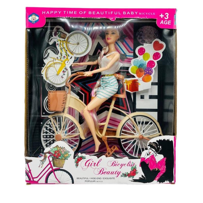 باربی با دوچرخه ساحلی 