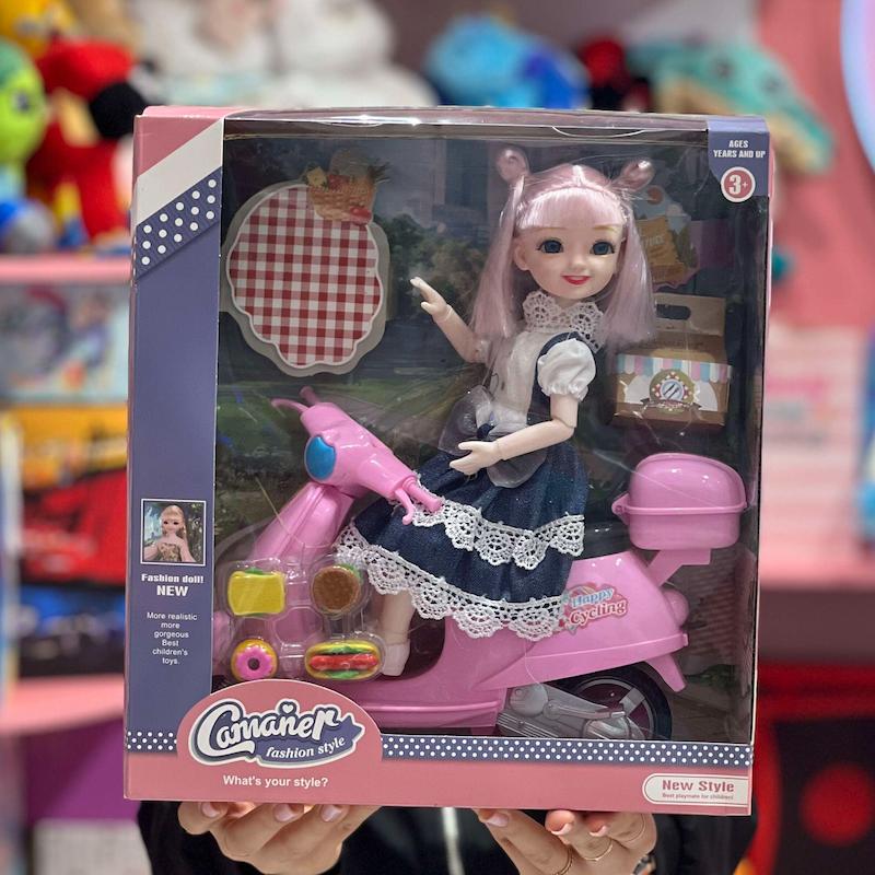 باربی موتور سوار 