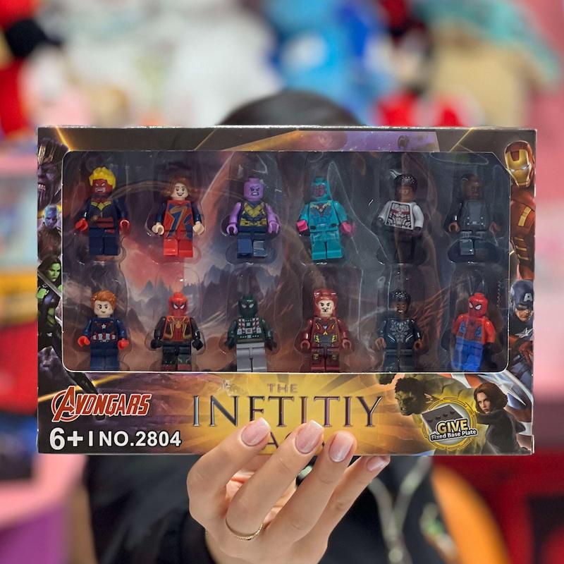 پک 12 تایی لگو شخصیت 