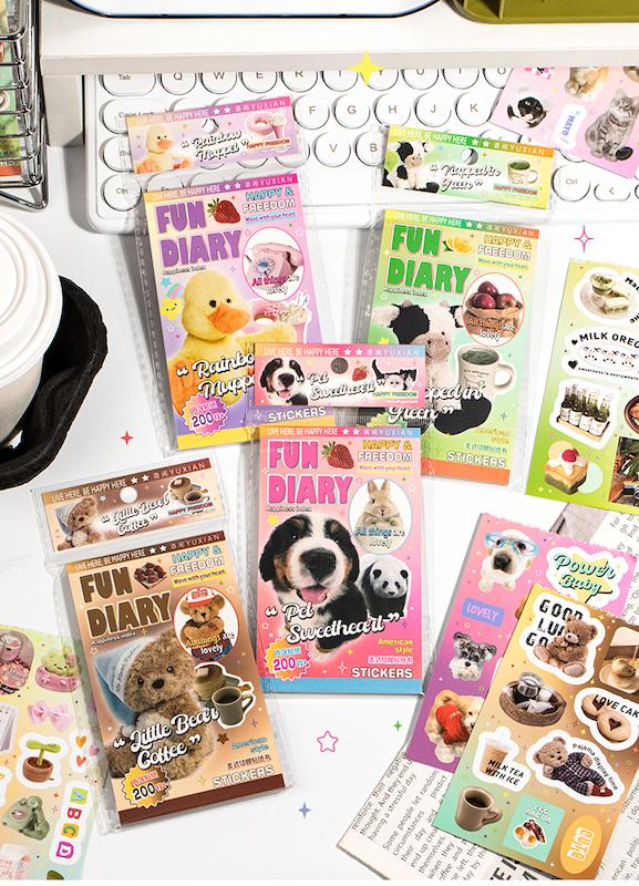 دفترچه استیکر کیوتک 🐕