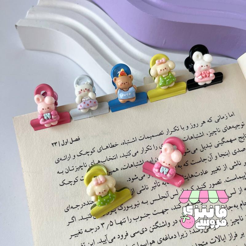 گیره فلزی پیکسل دار 