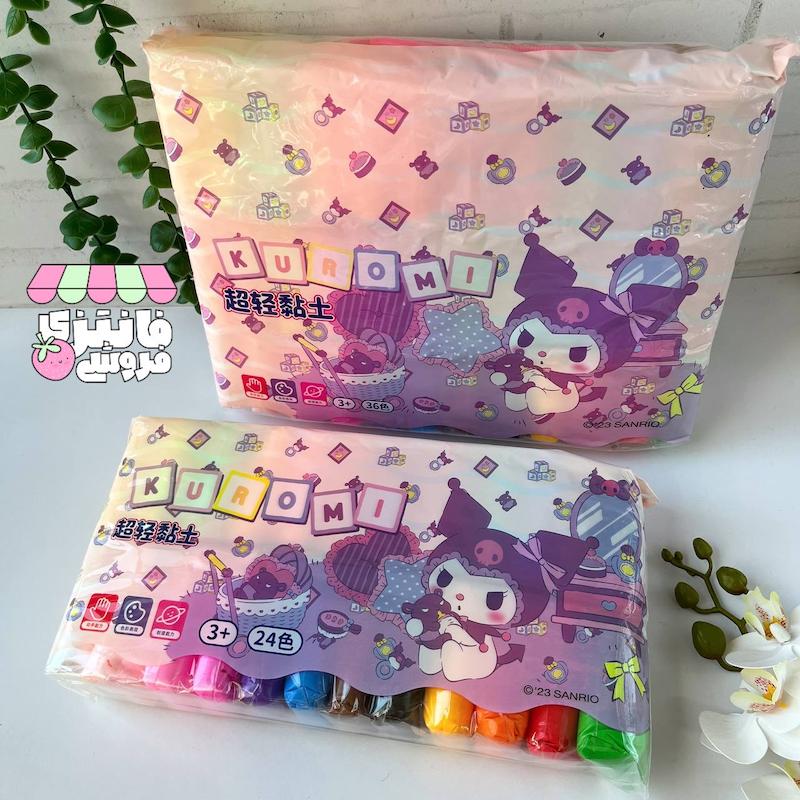 سوپر خمیر کلی ۲۴و ۳۶رنگ طرح کرومی 