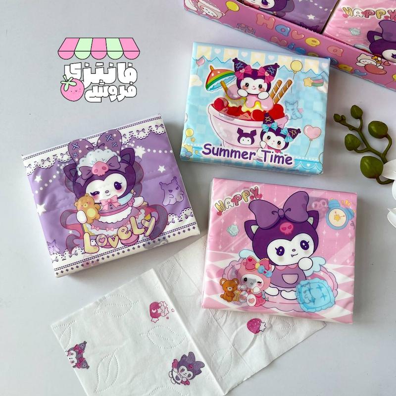 دستمال کاغذی کرومی