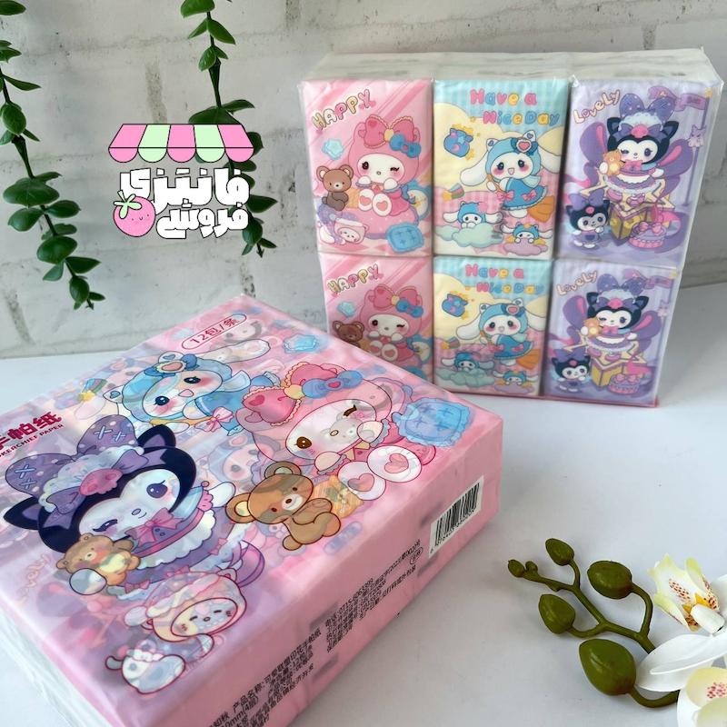 دستمال کاغذی طرح های سانریو 