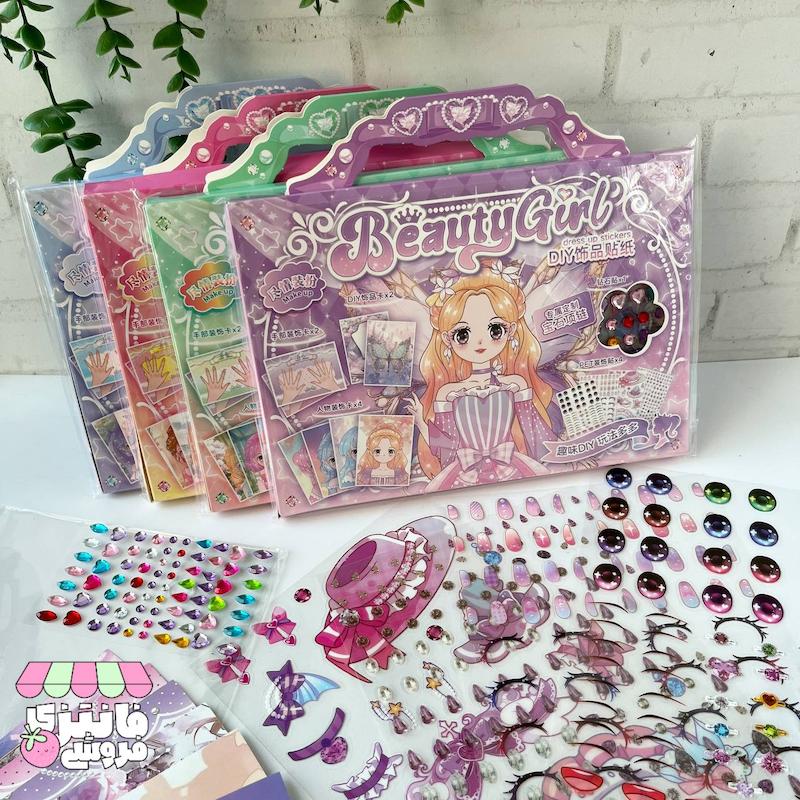 پک استیکر آرایشی و ناخن پرنسس