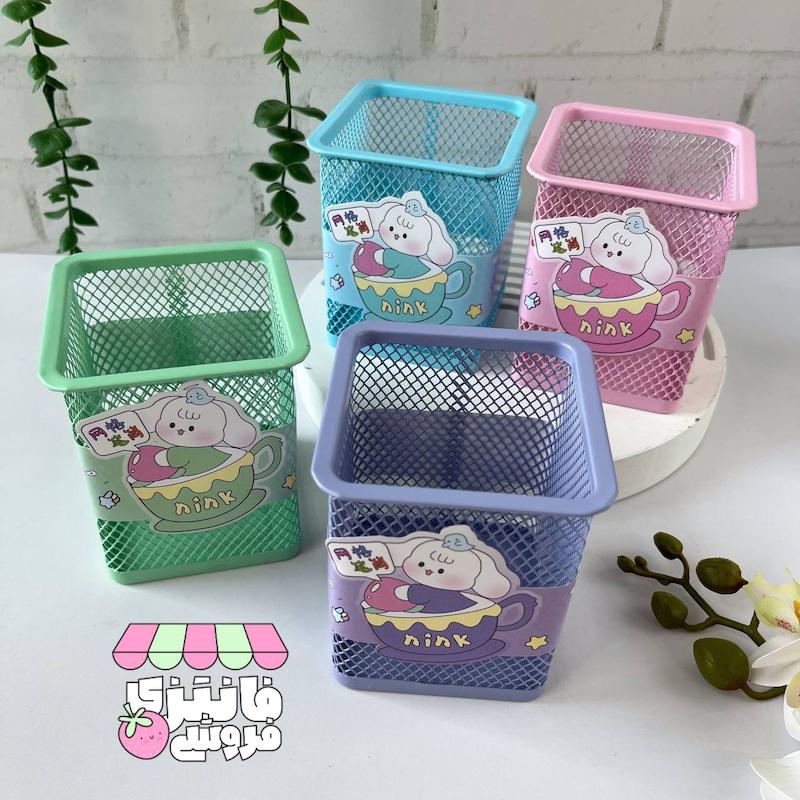 جاقلمی فلزی مربعی