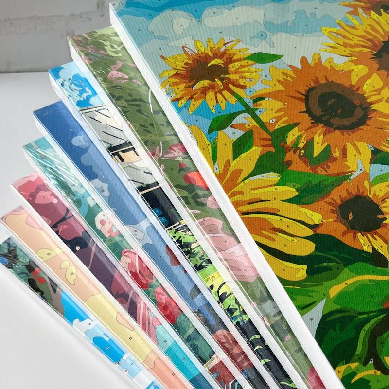 بوم رنگ آمیزی شماره دار ۳۰در ۴۰بزرگسال