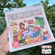 دفتر رنگامیزی girl moments