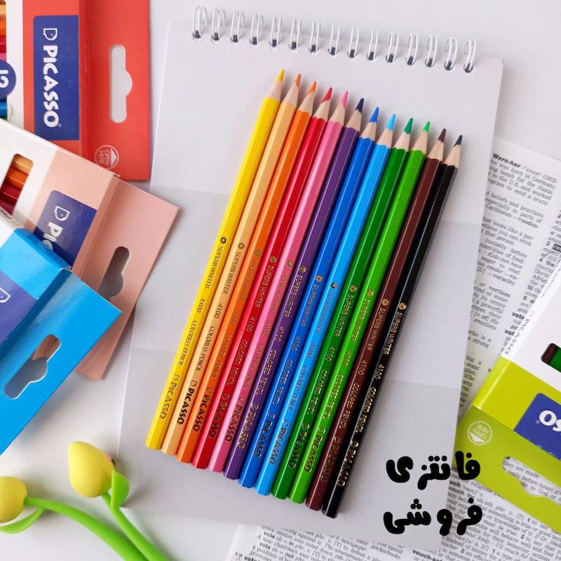 مدادرنگی 12 رنگ پیکاسو