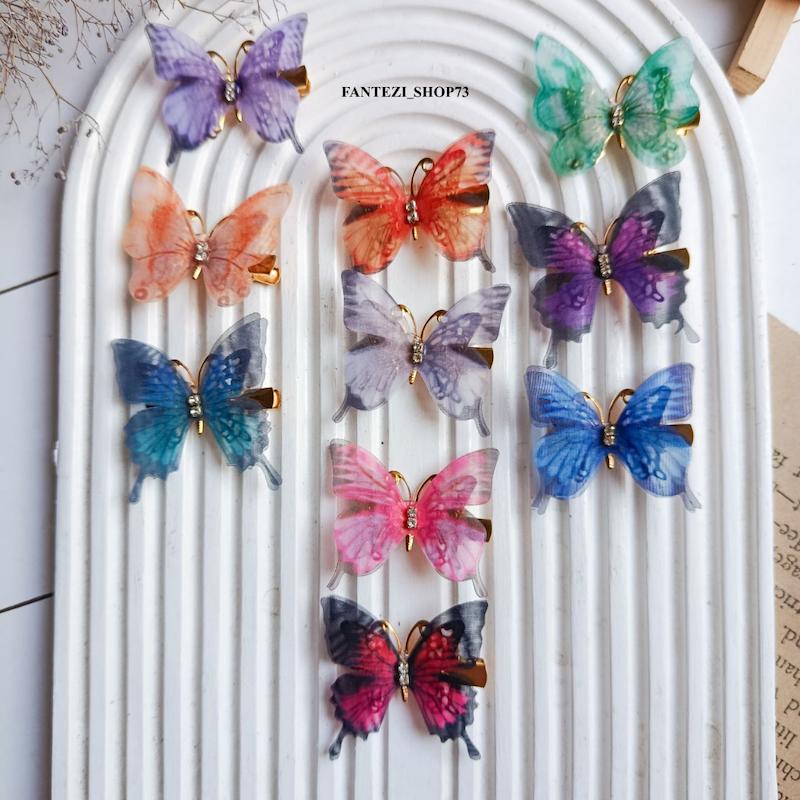 گیره مو پروانه ای