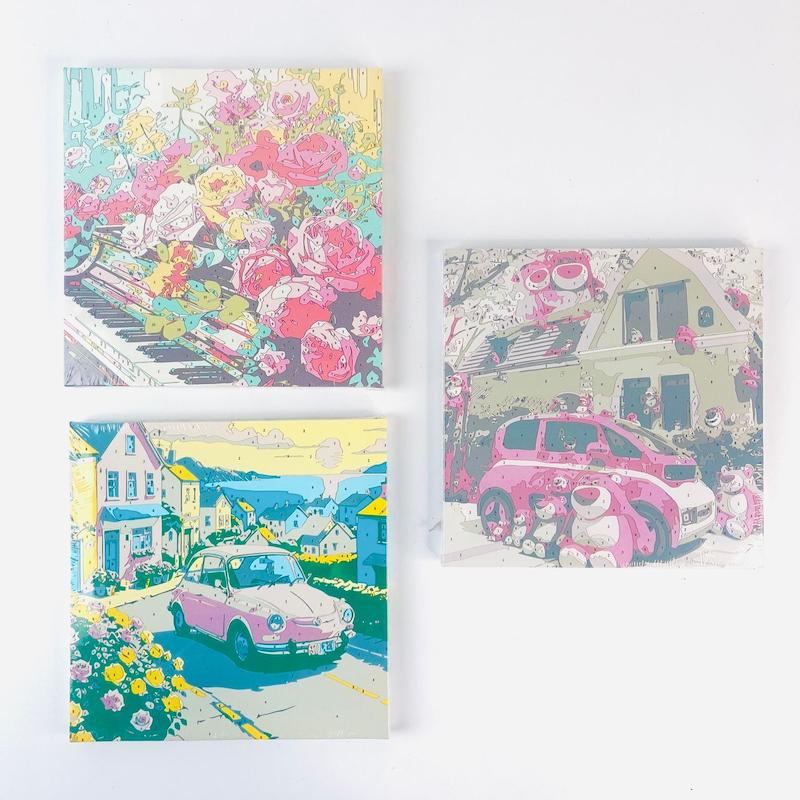 بوم نقاشی با اعداد (20*20)