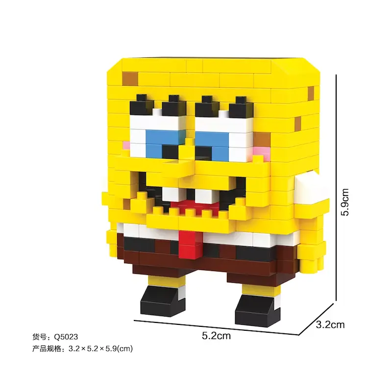 مینی لگو طرح باب اسفنجی