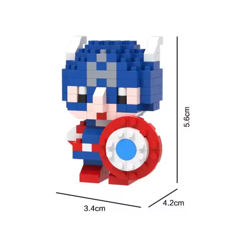 مینی لگو طرح کاپیتان آمریکا