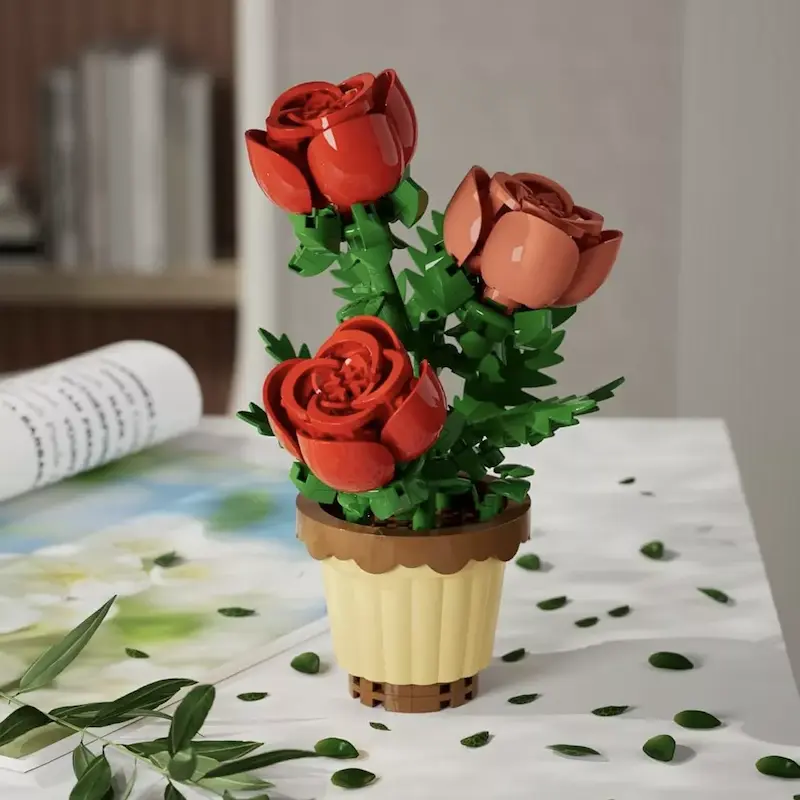 لگو گل رز