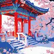 بوم نقاشی با اعداد ۳۰*۳۰ (۱۲ طرح)