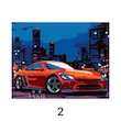 رول نقاشی با اعداد 30*30 (6 طرح)