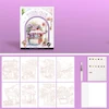 پک نقاشی آبرنگی طرح Quiet Time (16 عددی)