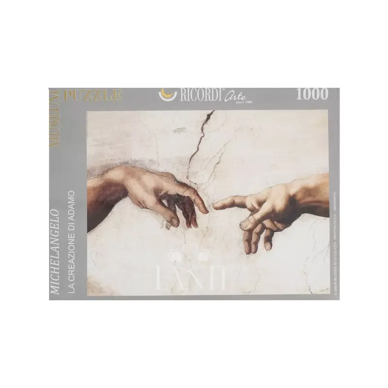 پازل ریکوردی طرح La Creazione Di Adamo (1000 تکه)