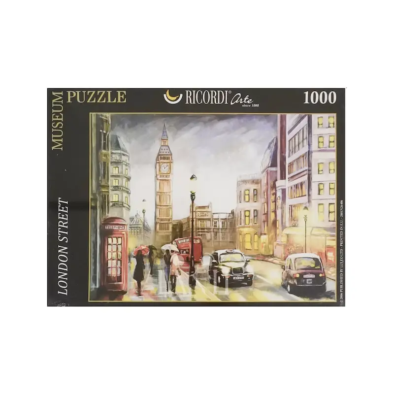 پازل ریکوردی طرح London Street (1000 تکه)