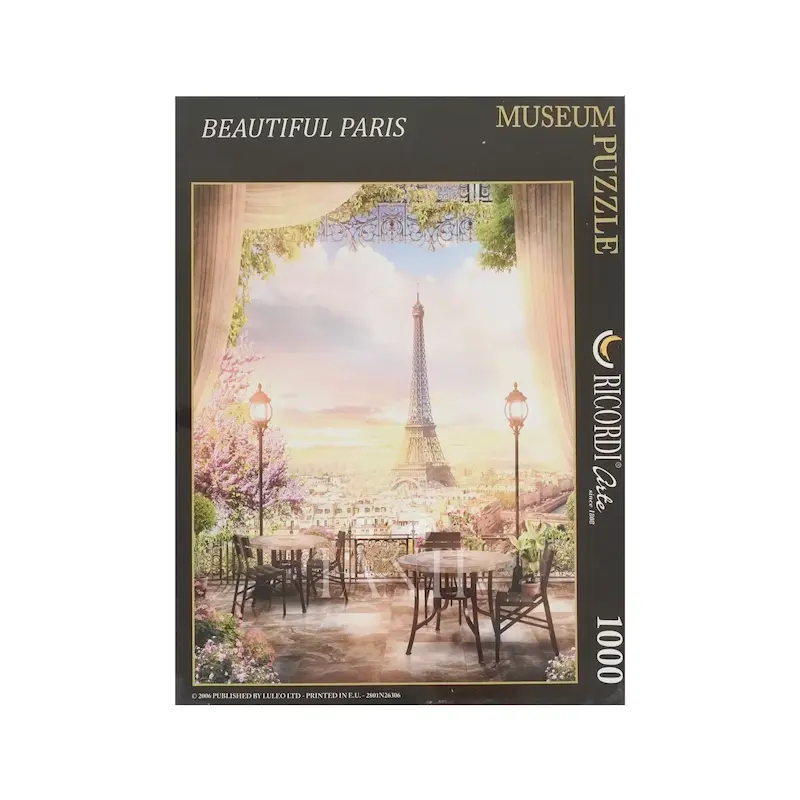 پازل ریکوردی طرح Beautiful Paris (1000 تکه)