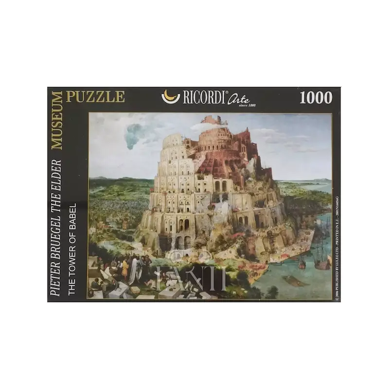 پازل ریکوردی طرح The Tower Of Babel (1000 تکه)
