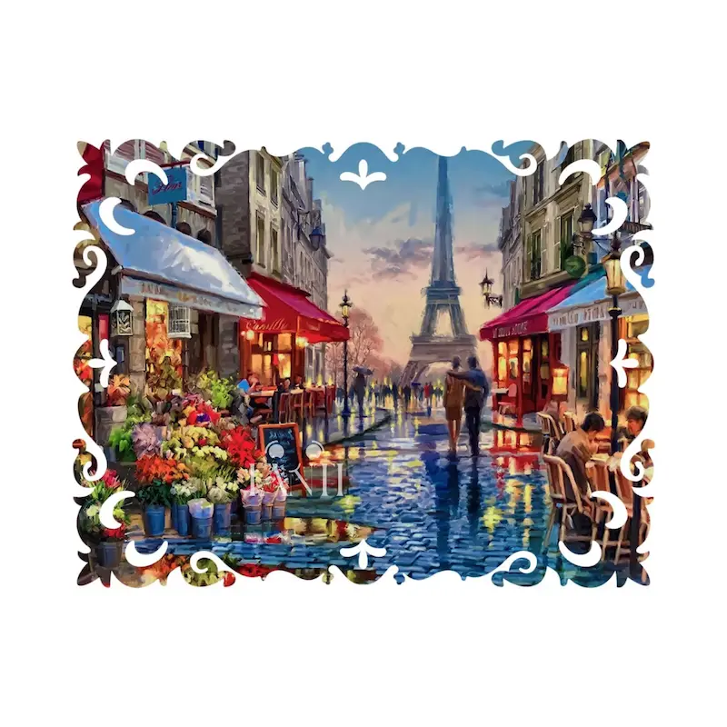 پازل چوبی Galaxy طرح پاریس 