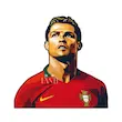 پازل چوبی Galaxy طرح رونالدو