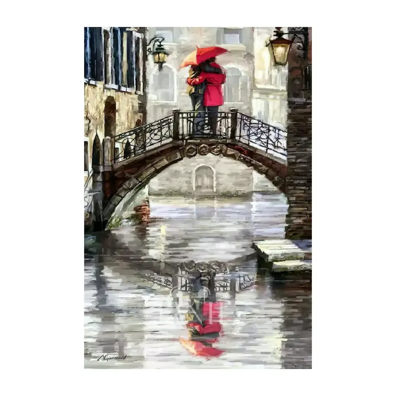 پازل مینیاتور طرح Bridge Lovers (۱۷۰ تکه)