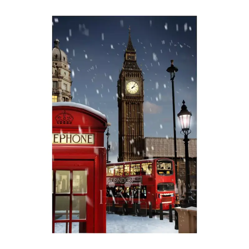 پازل مینیاتور طرح London Snowy (۱۷۰ تکه)