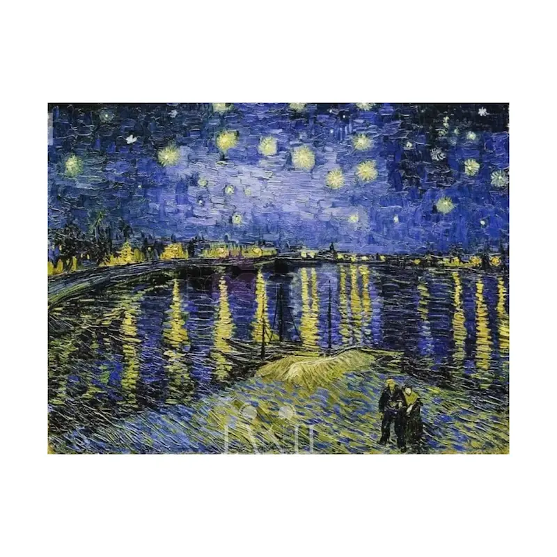 پازل مینیاتور طرح Starry Night Over The Rhone (۱۷۰ تکه)