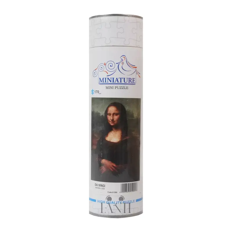 پازل مینیاتور طرح Mona Lisa (۱۷۰ تکه)