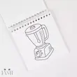 دفتر رنگ آمیزی جیبی طرح آشپزخانه