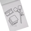 دفتر رنگ آمیزی طرح Food & Snacks