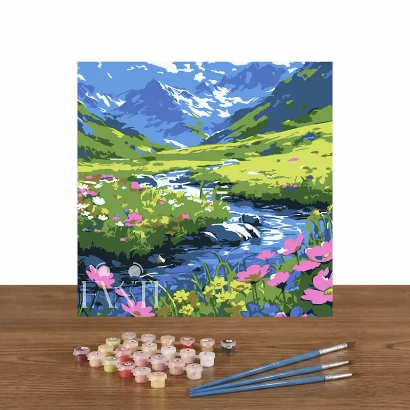 بوم نقاشی با اعداد (۲۰*۲۰) کد YHTR002