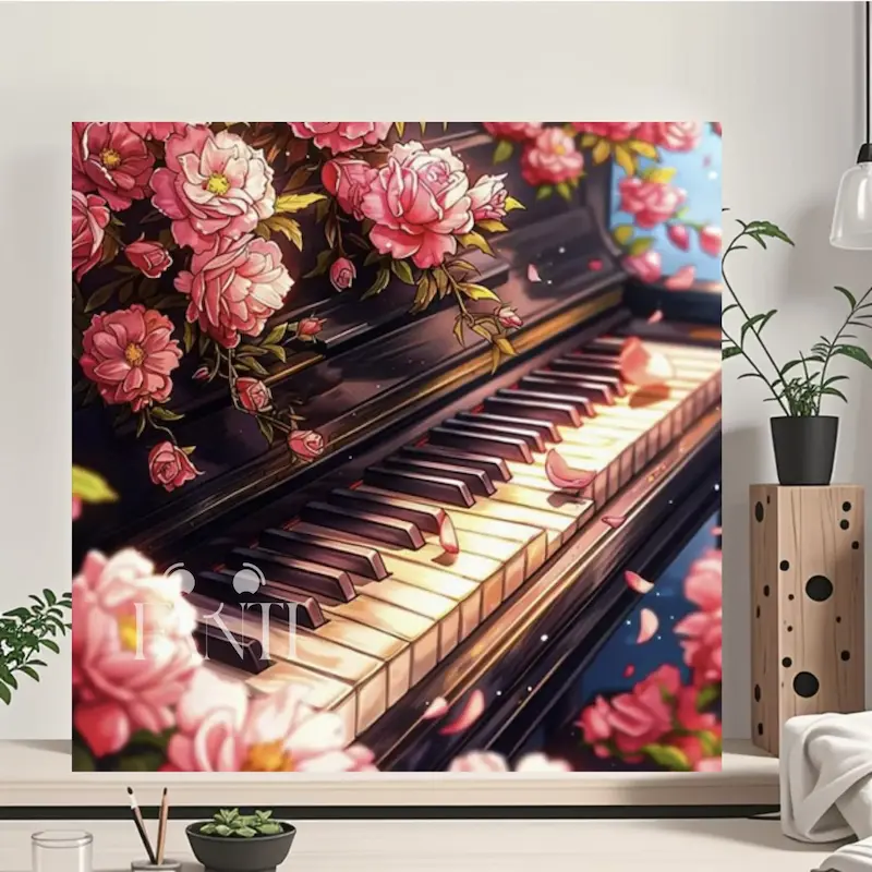 بوم نقاشی با اعداد (۳۰*۳۰) کد YHTR036