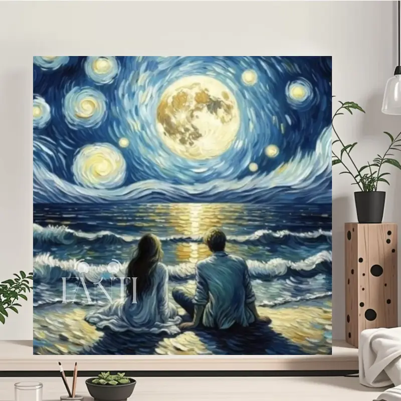 بوم نقاشی با اعداد (۳۰*۳۰) کد YHTR041