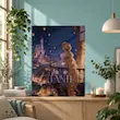 بوم نقاشی با اعداد (۴۰*۳۰) کد YHTR057