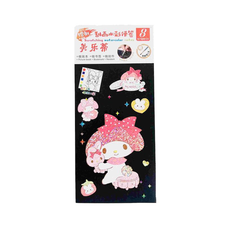 دفترچه اسکرچ و آبرنگ کرومی کد 4