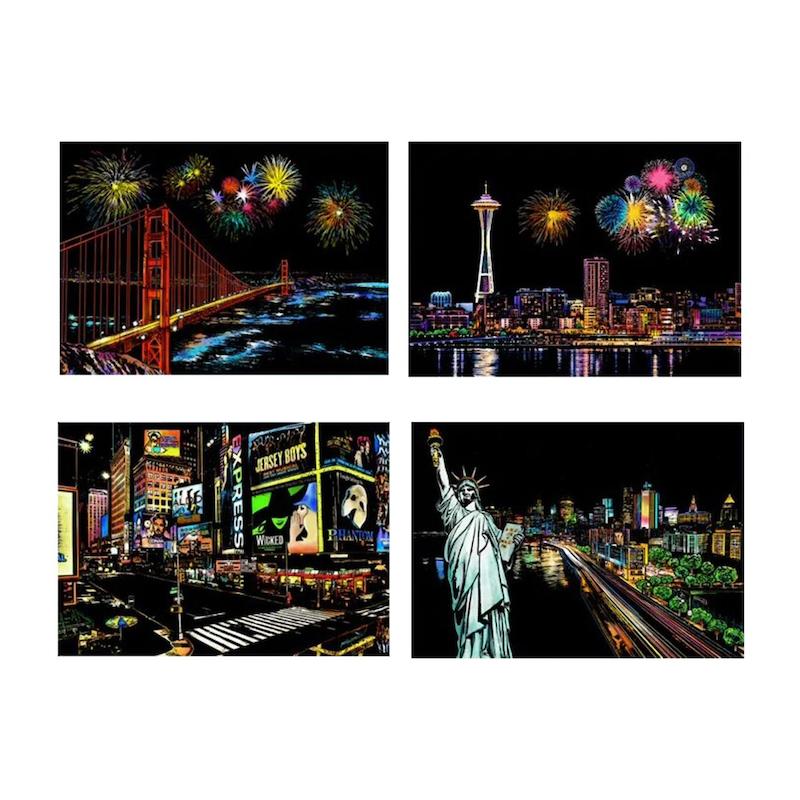 اسکرچ A4 (4 عددی) کد 1