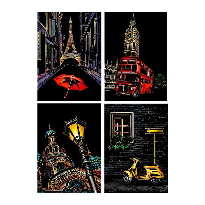  اسکرچ A4 (4 عددی) کد 5