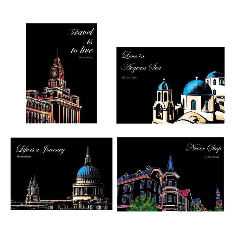  اسکرچ A4 (4 عددی) کد 6