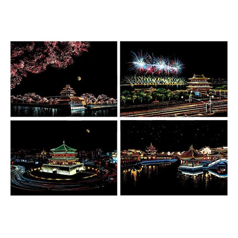  اسکرچ A4 (4 عددی) کد 9