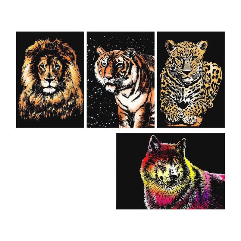  اسکرچ A4 (4 عددی) کد 12